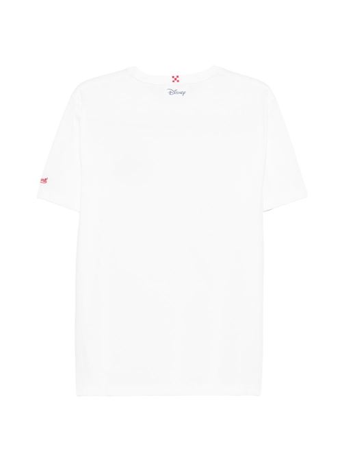 T-shirt uomo MC2 Saint Barth Portofino bianca con stampa MC2 SAINT BARTH | PORTOFINO04204L
